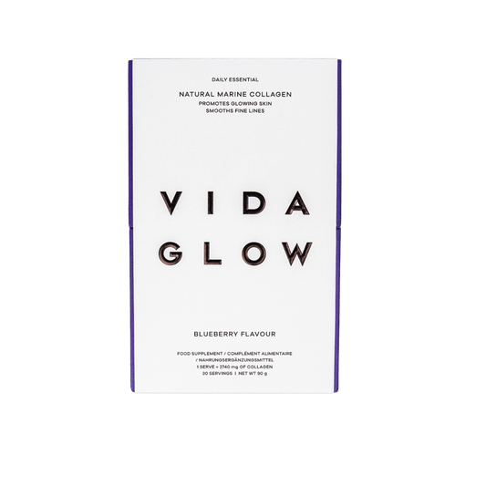 Vida Glow Vida Glow Natural Marine Collagen Sachets, Blueberry