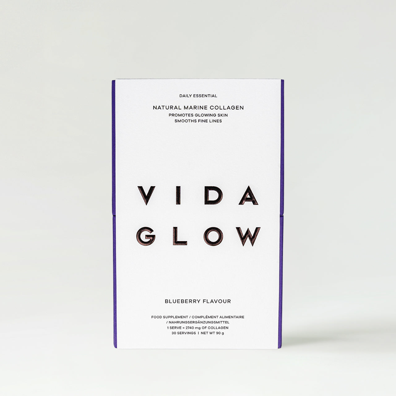 Vida Glow Vida Glow Natural Marine Collagen Sachets, Blueberry