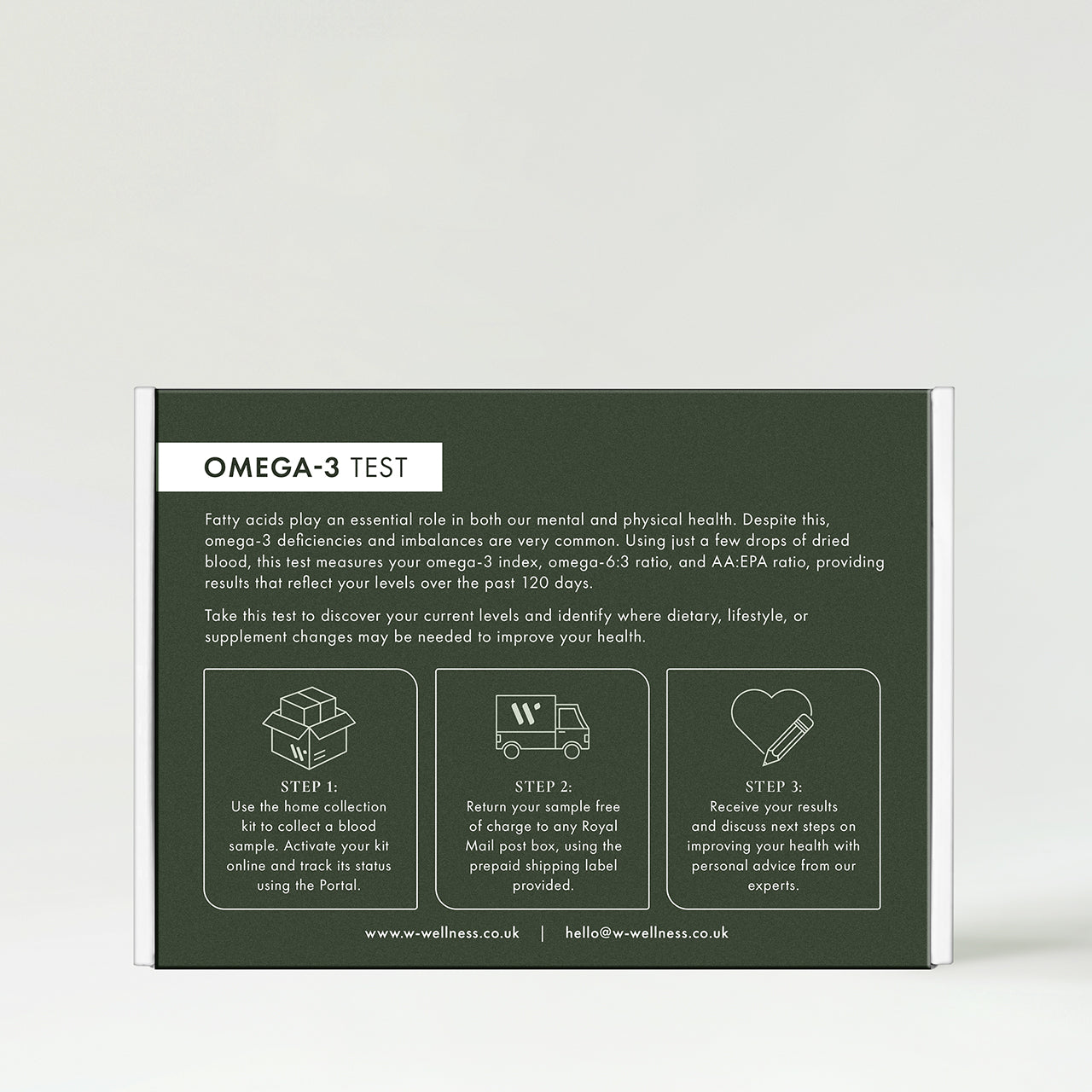 W-Wellness W-Wellness Omega 3 Test