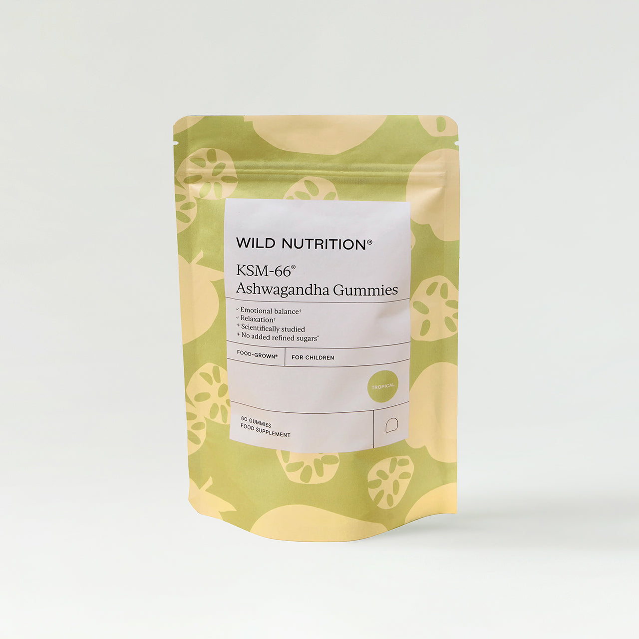 W-Wellness Wild Nutrition KSM-66 Ashwagandha Gummies