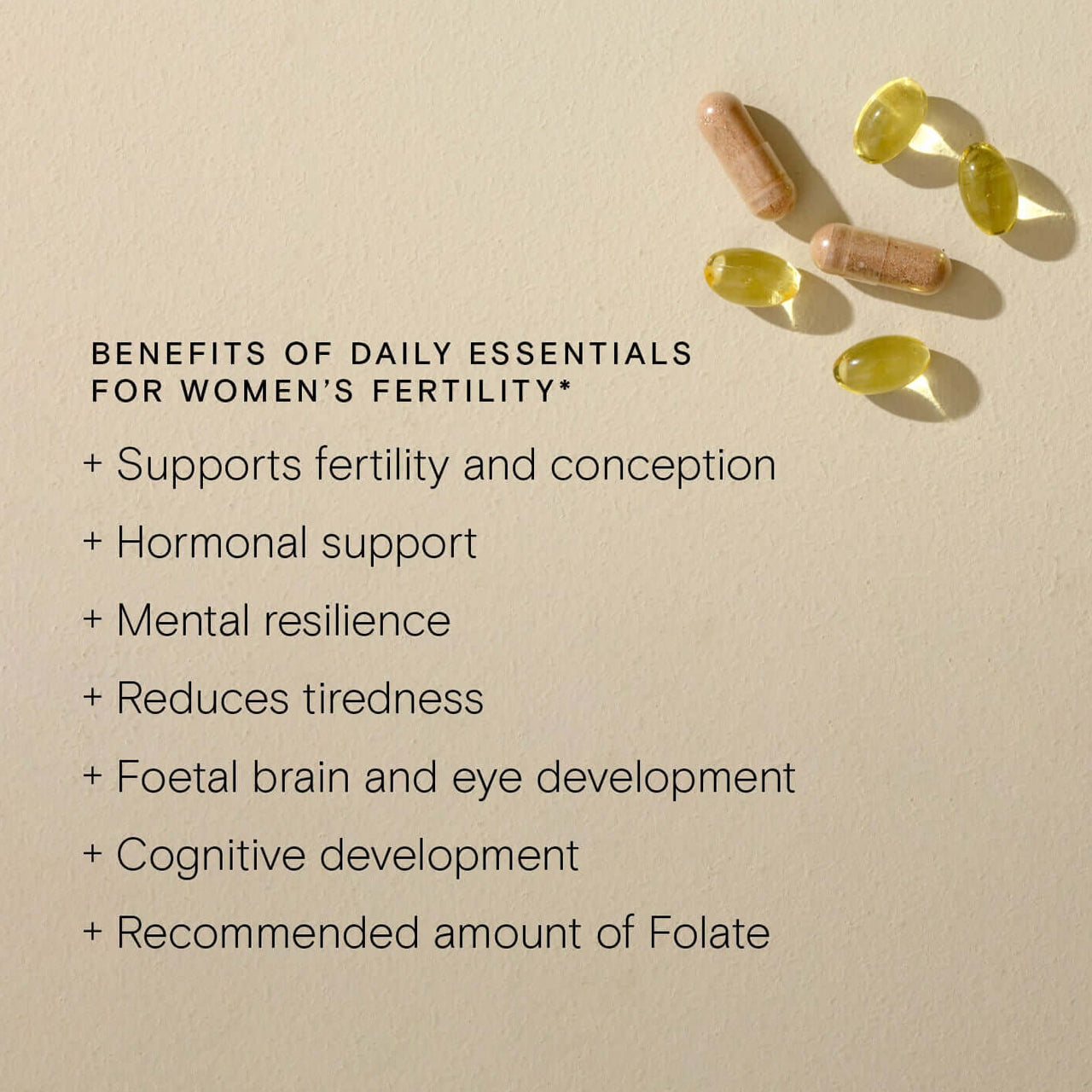WILD NUTRITION Wild Nutrition Daily Essentials for Women's Fertility