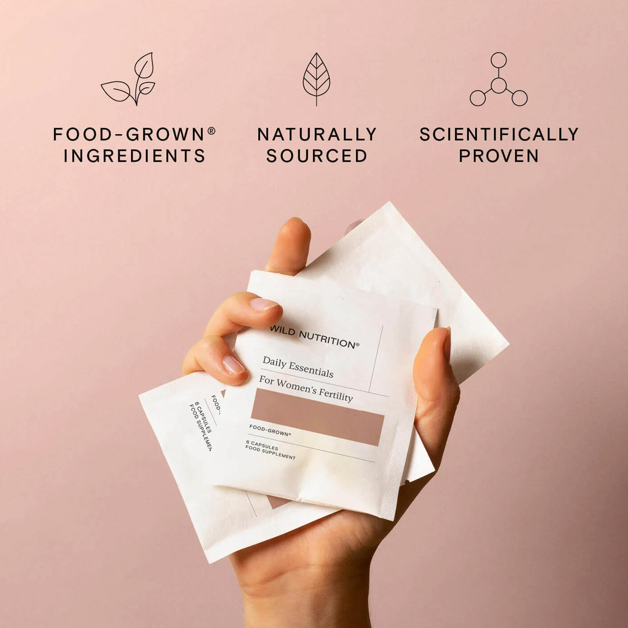 WILD NUTRITION Wild Nutrition Daily Essentials for Women's Fertility