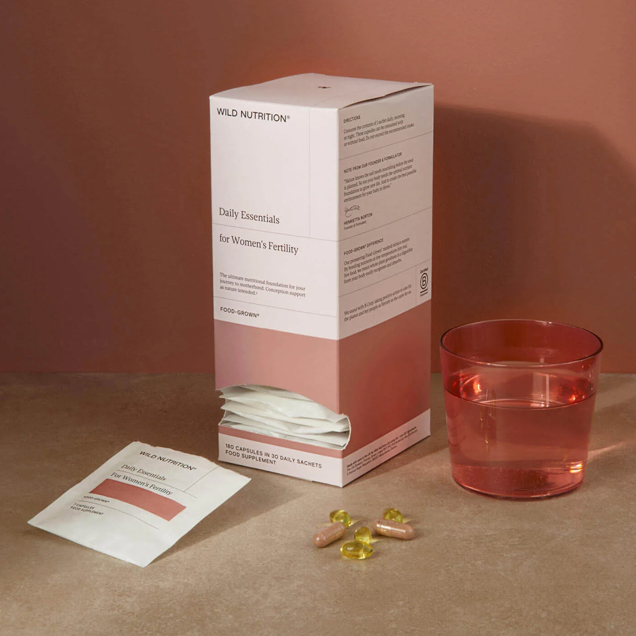 WILD NUTRITION Wild Nutrition Daily Essentials for Women's Fertility