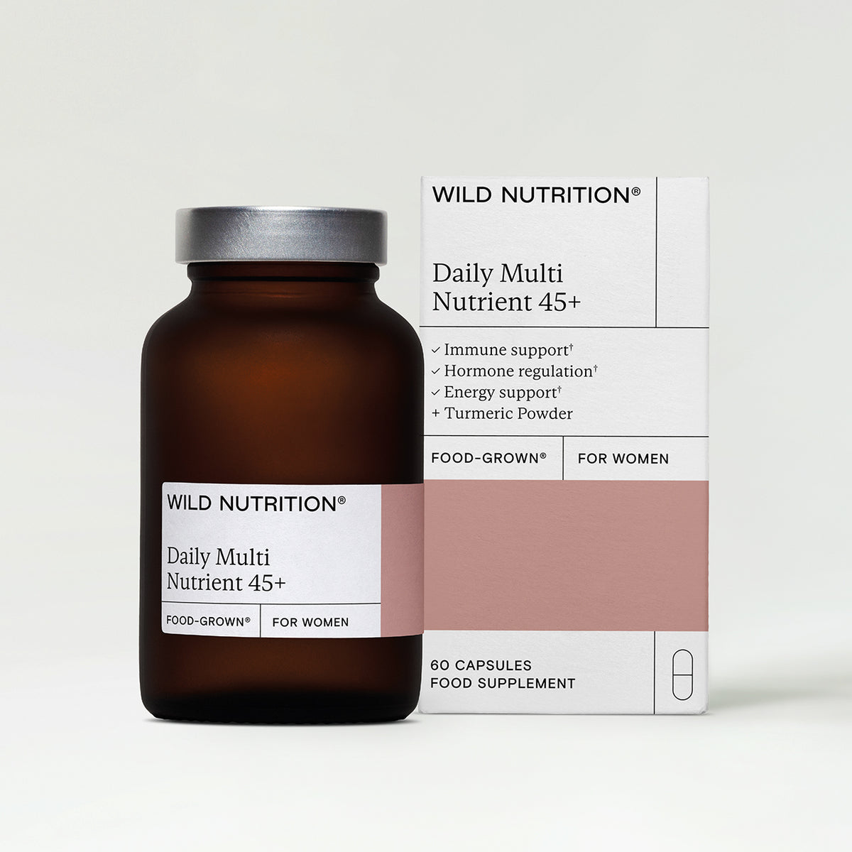 Wild Nutrition Food-Grown® Women's 45+ Daily Multi Nutrient