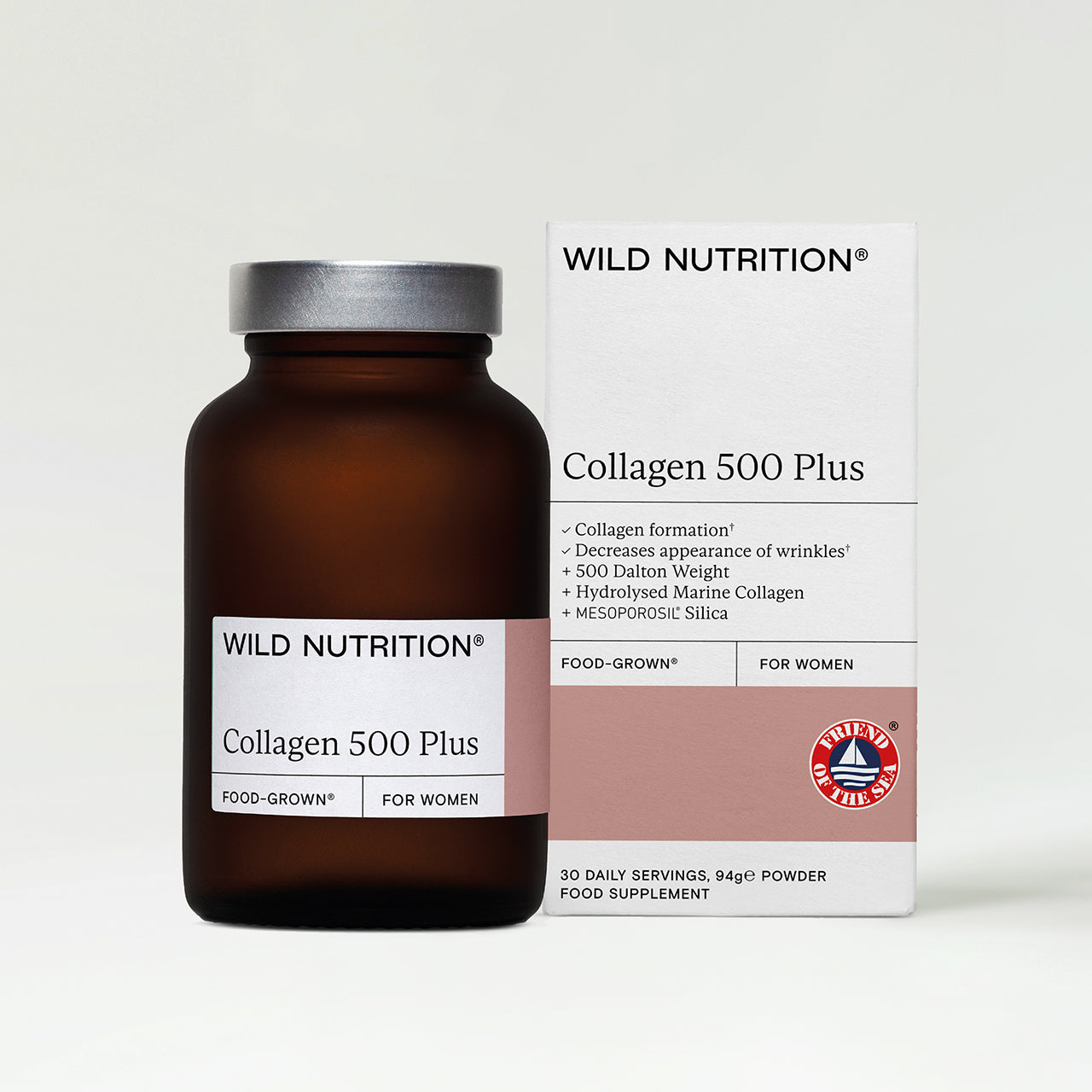 Wild Nutrition Wild Nutrition Food-Grown Collagen 500 Plus