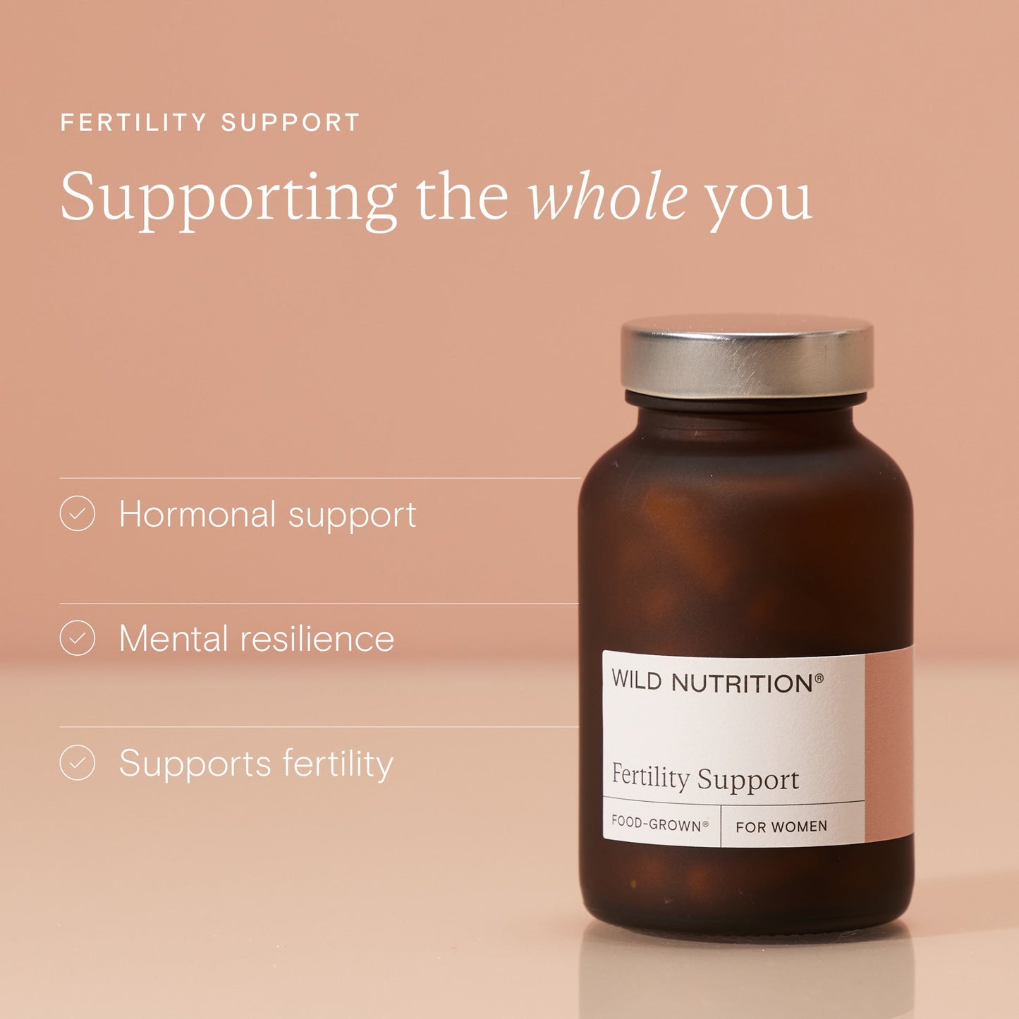 Wild Nutrition Wild Nutrition Food-Grown® Fertility Support for Women