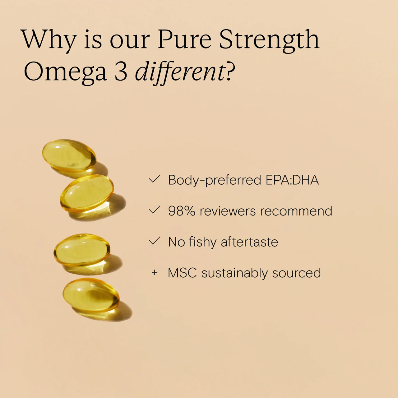 WILD NUTRITION Wild Nutrition Pure Strength Omega 3