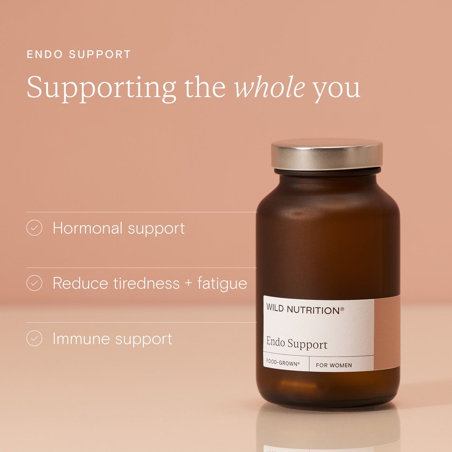 Wild Nutrition Wild Nutriton Food-Grown® Endo Support