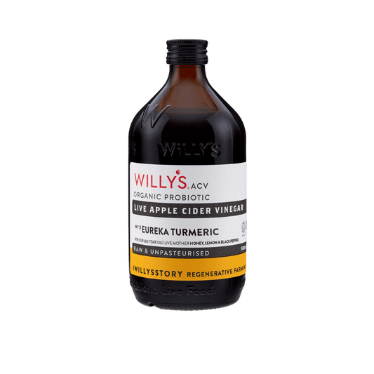 Willy's ACV Willy's Turmeric & Honey Apple Cider Vinegar