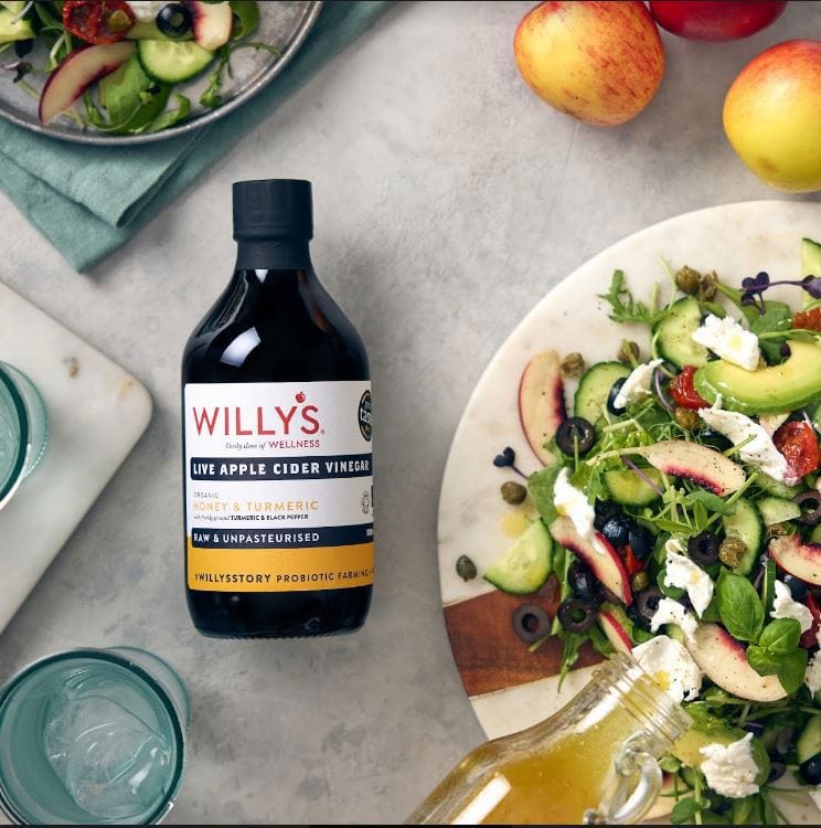 Willy's ACV Willy's Turmeric & Honey Apple Cider Vinegar