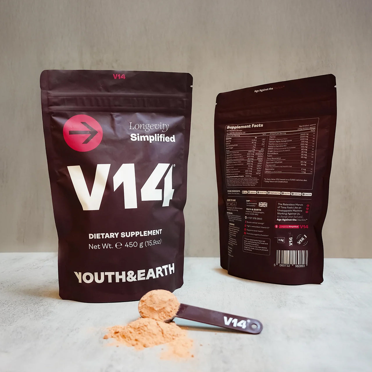 Youth & Earth Youth & Earth V14 Longevity Reds